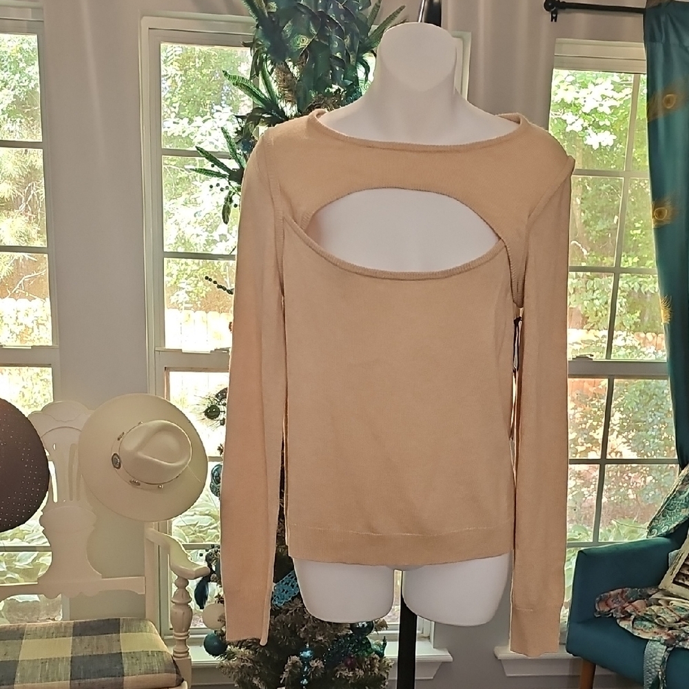 Bailey 44 Sorella Sweater Top in Mocha and Latte